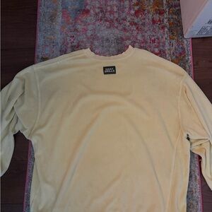 Daily Drills terry cloth crewneck